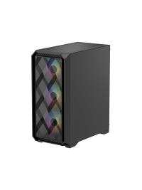 FAZEON F4 650W 80+ BRONZE 4x120MM RGB FANLI mATX MESH KASA